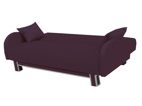 Диван-кровать ПОЛО с подлокотниками NeoPlum
