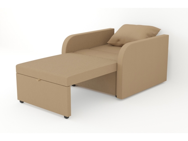 Кресло-кровать НЕКСТ с подлокотниками NeoBrown