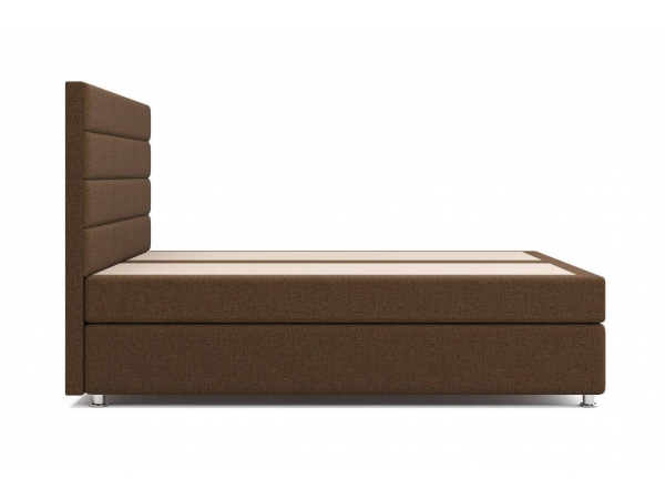 Кровать Бриз Box Spring (с матрасом) коричневая Арт: 2017001000002