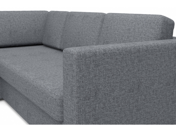 Угловой диван Джессика 2 (левый) серый Арт: 2017000202019