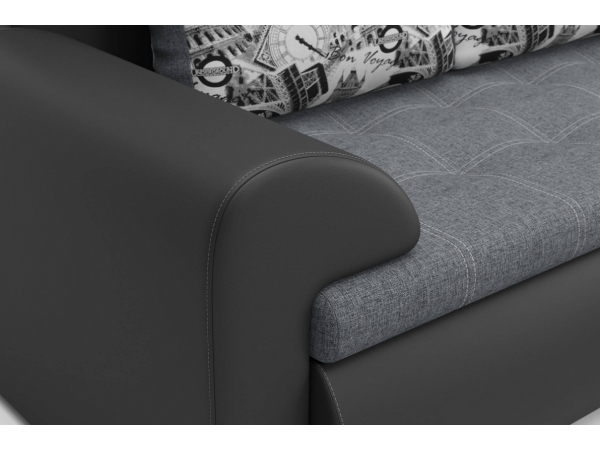 Угловой диван Цезарь (правый) серый Арт: 2017006001914